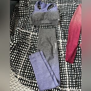 Gymshark Purple Ombré Set